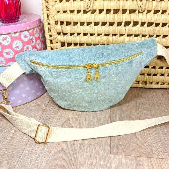 Sac banane - Collection Banana - couleur vert gris