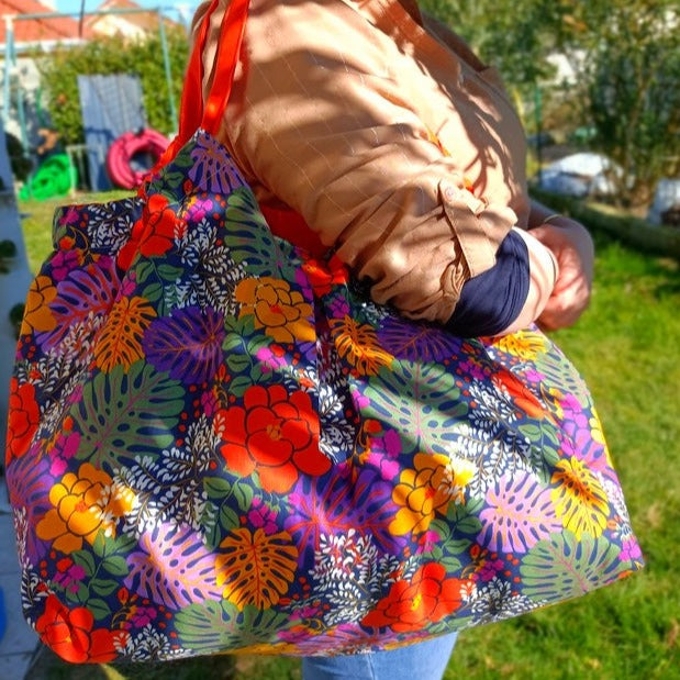 Sac grand cabas panier - Floriane