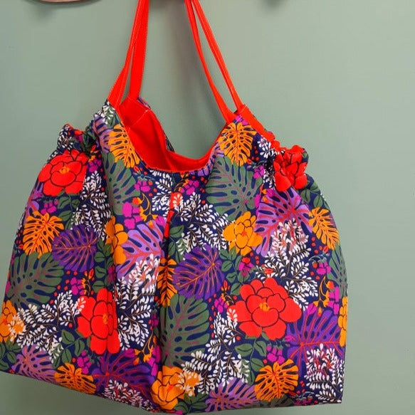 Sac grand cabas panier - Floriane