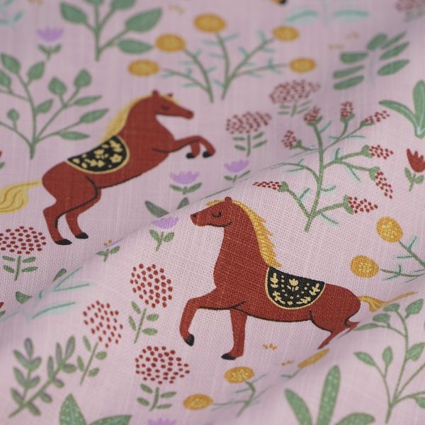 Au galop rose