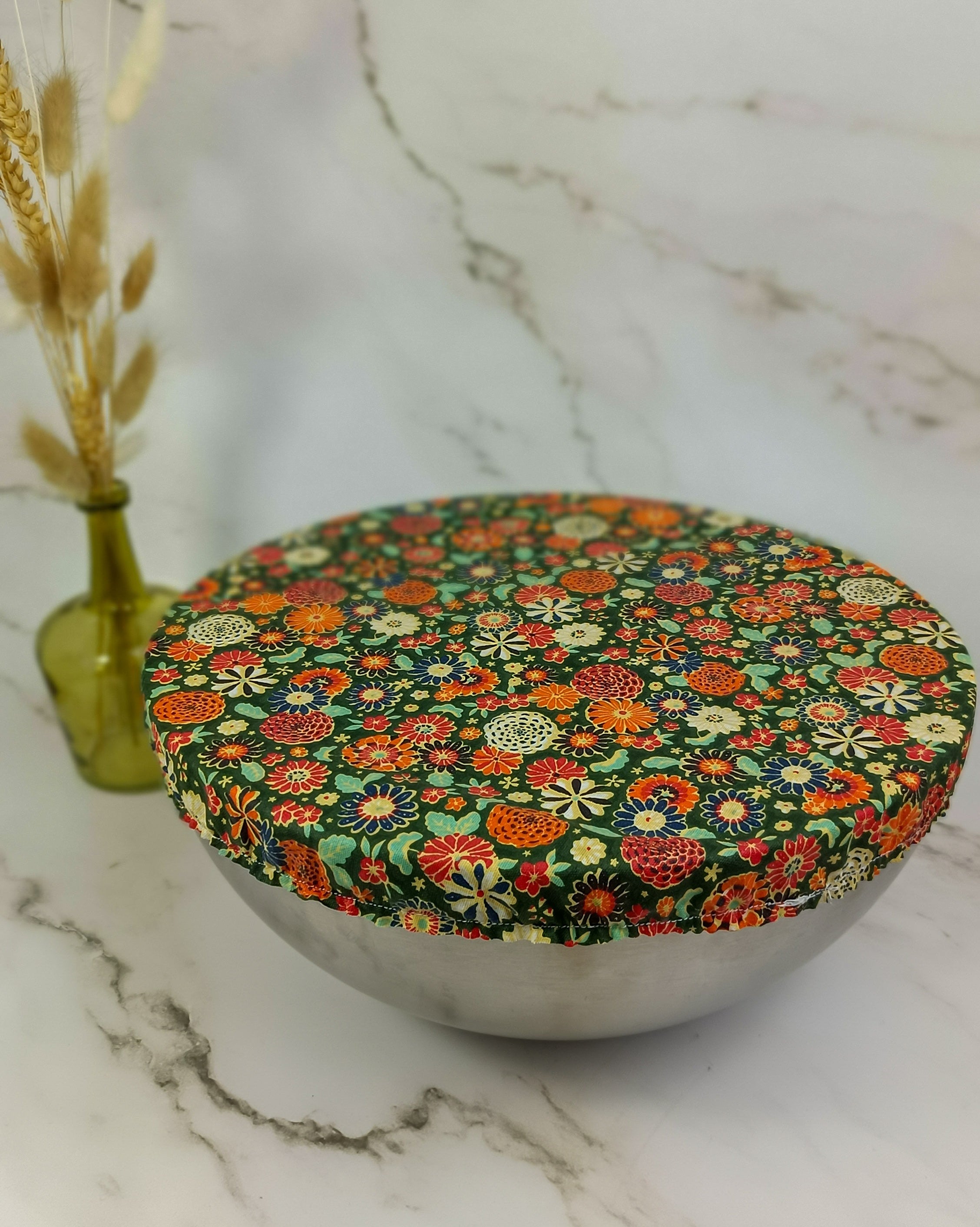 Couvre bol plat misaki vert taille L 