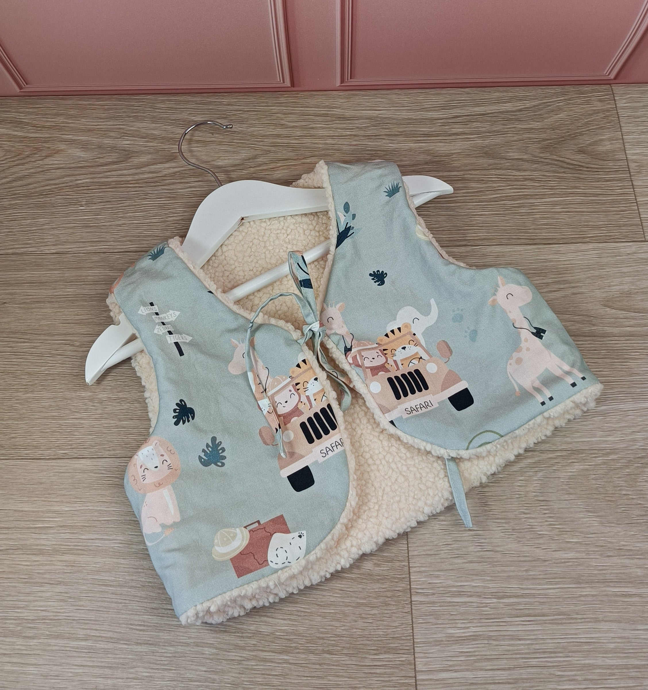 Gilet berger enfant safari