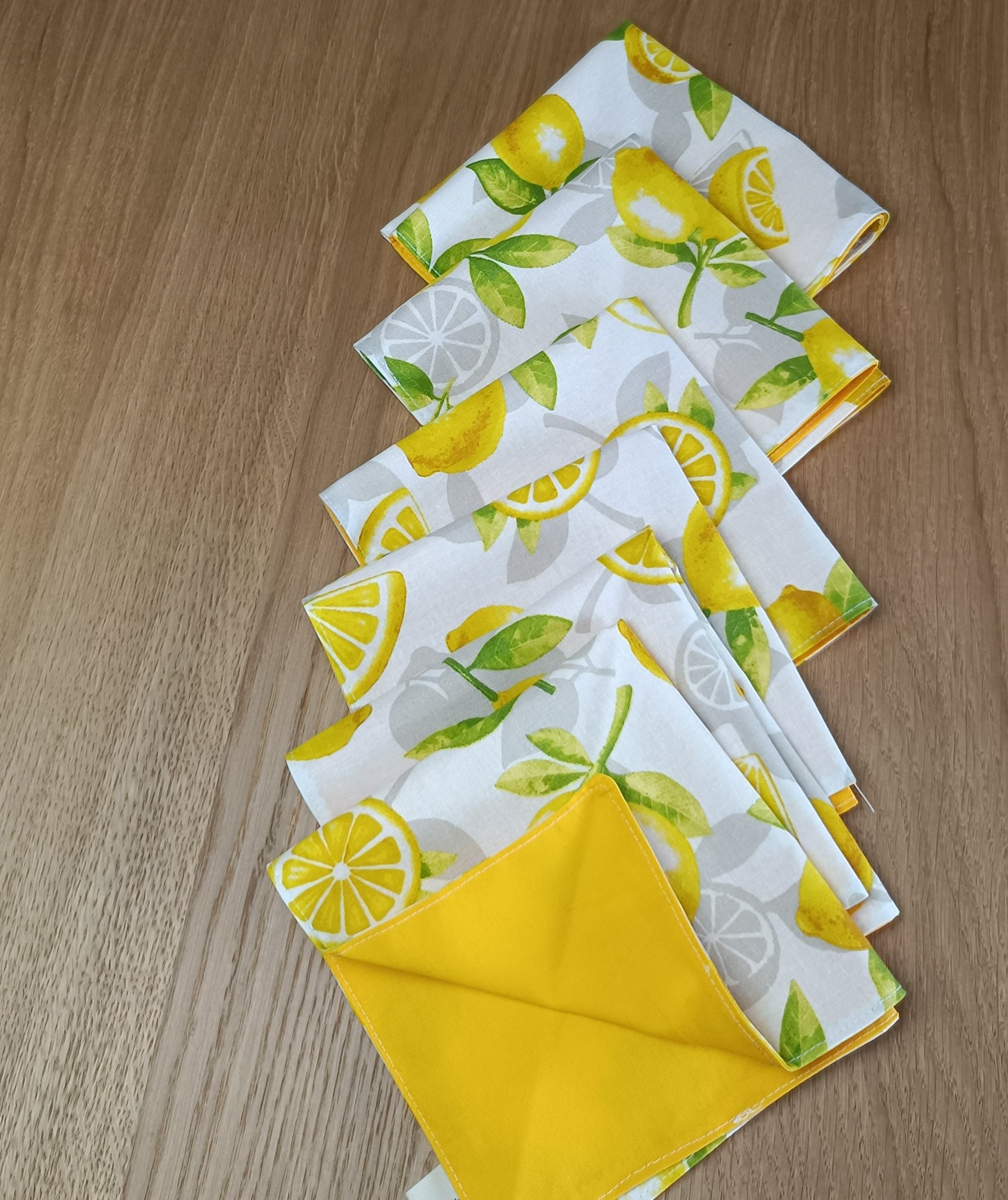 Serviettes de table - Citron
