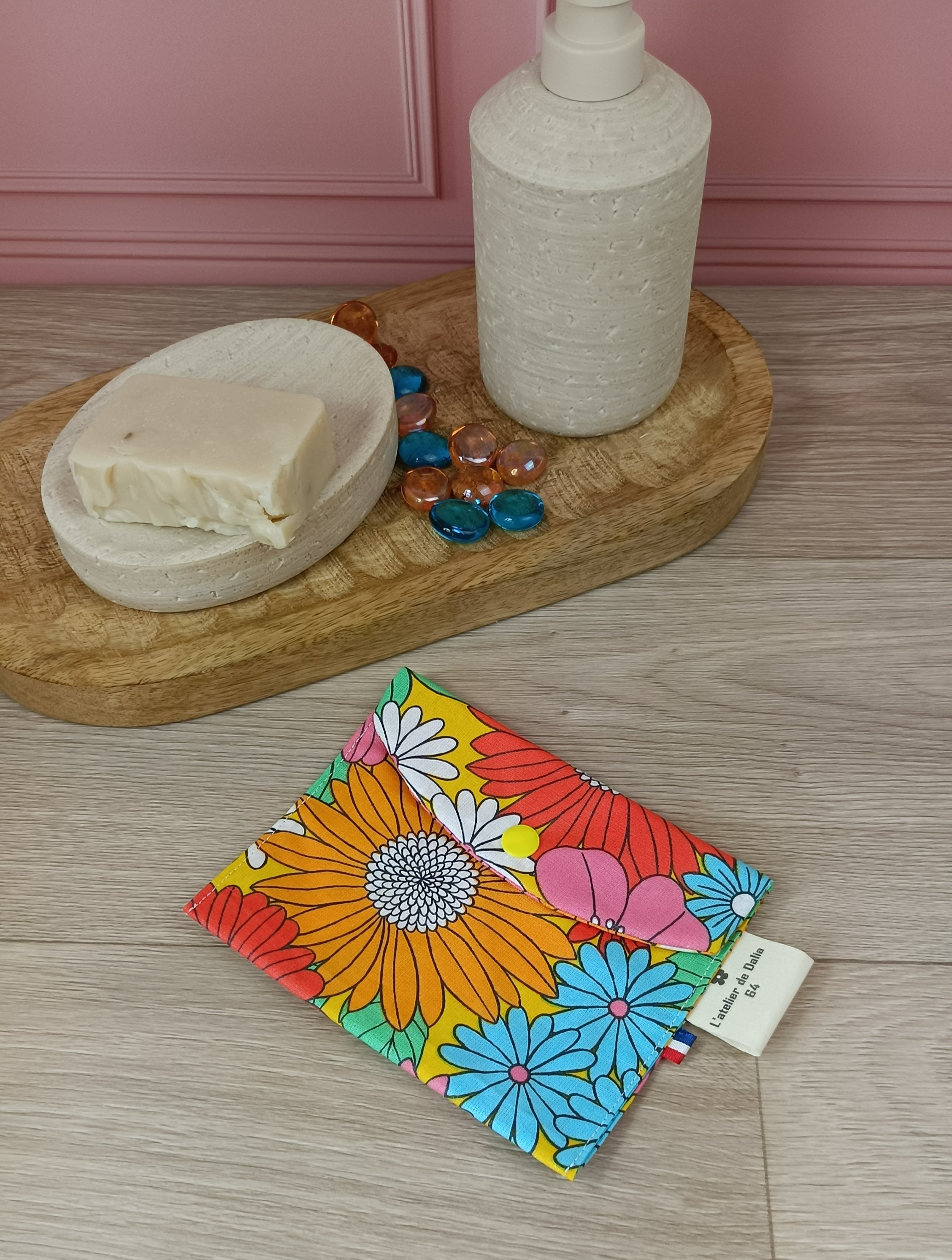 Étuis à brosses à dent et pochettes à savon lavables - Collection Ibiza