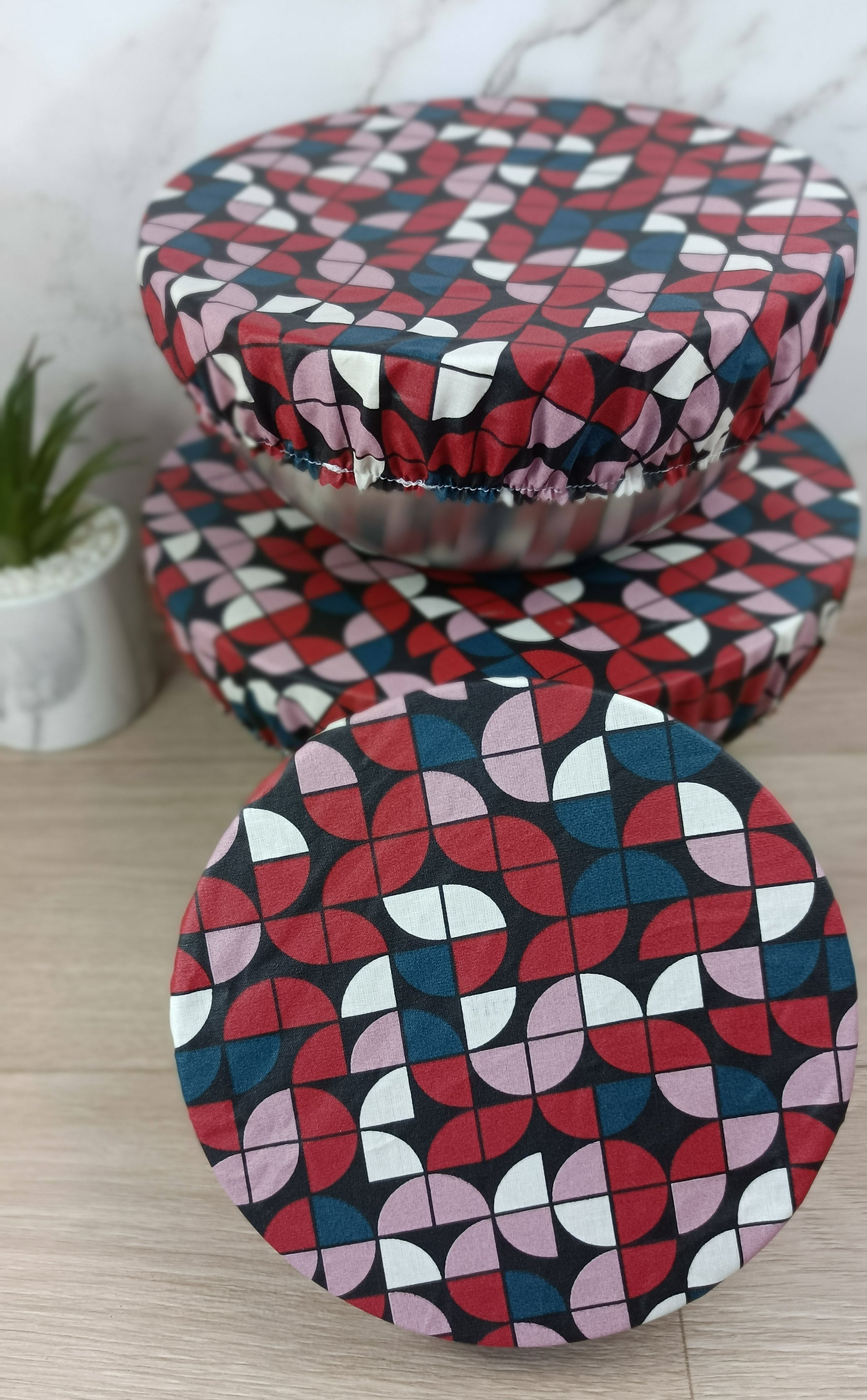 Couvres bols/plats lavables - Collection Twist