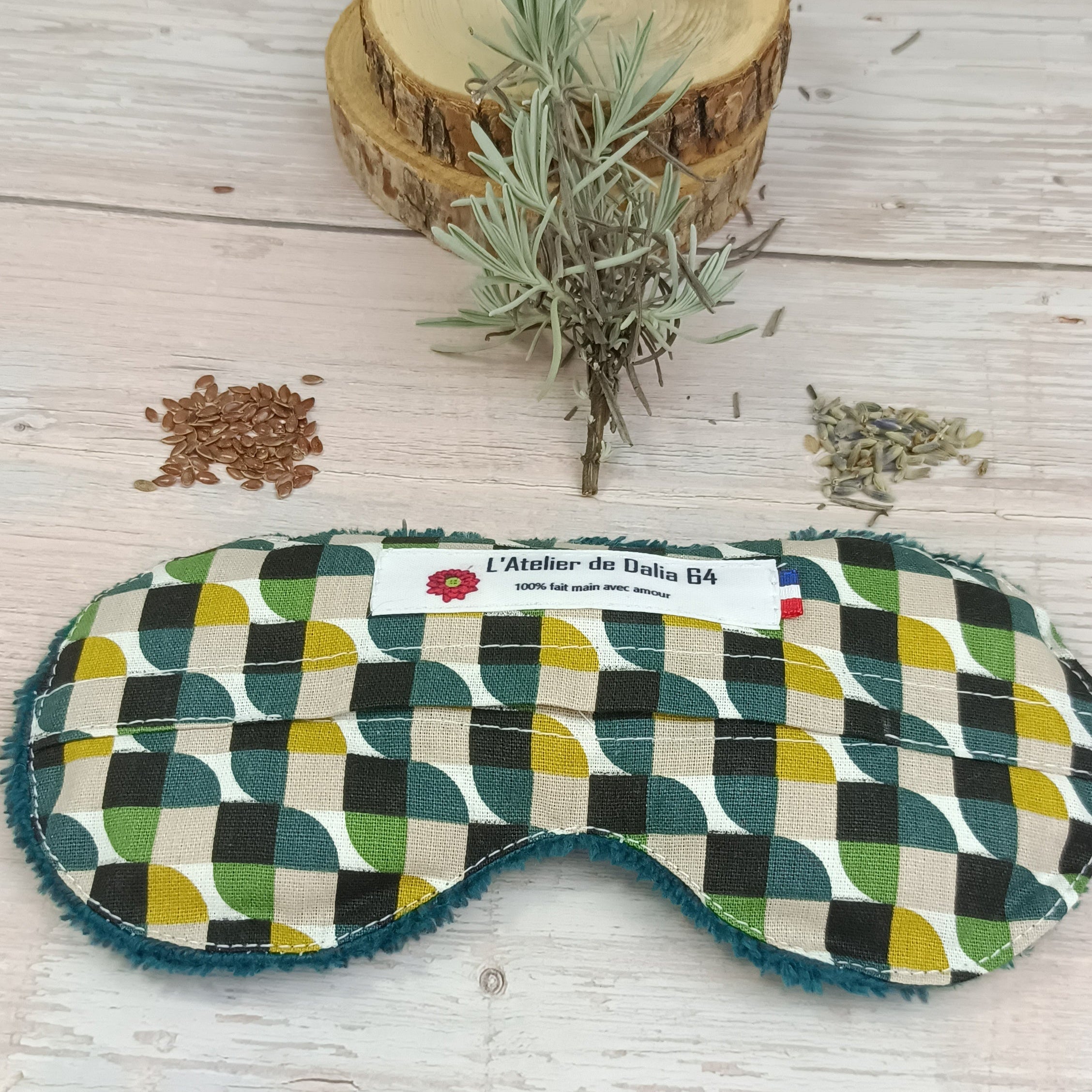Masque relaxant pour les yeux jopplin vert 