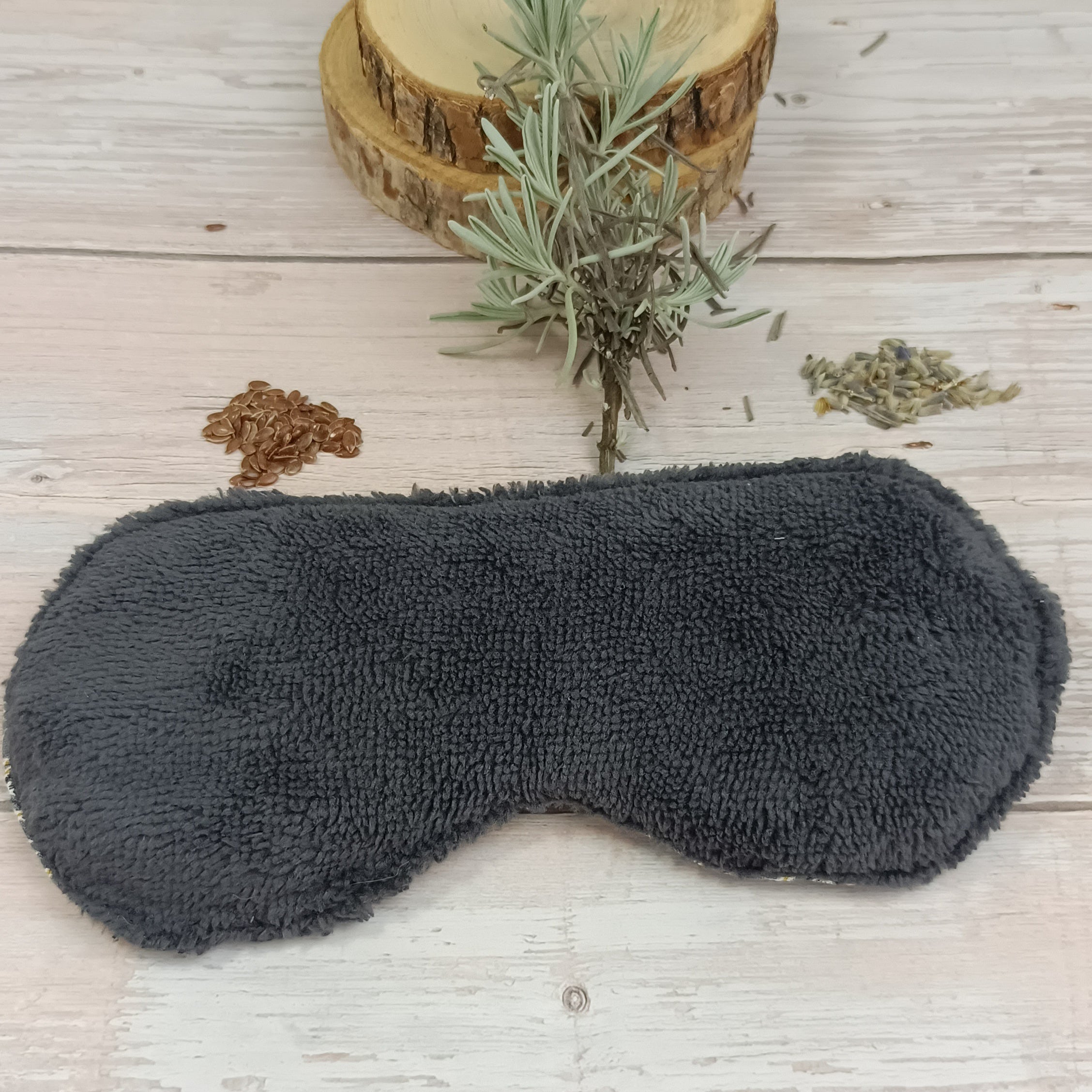 Masque relaxant pour les yeux riad gris foncé 