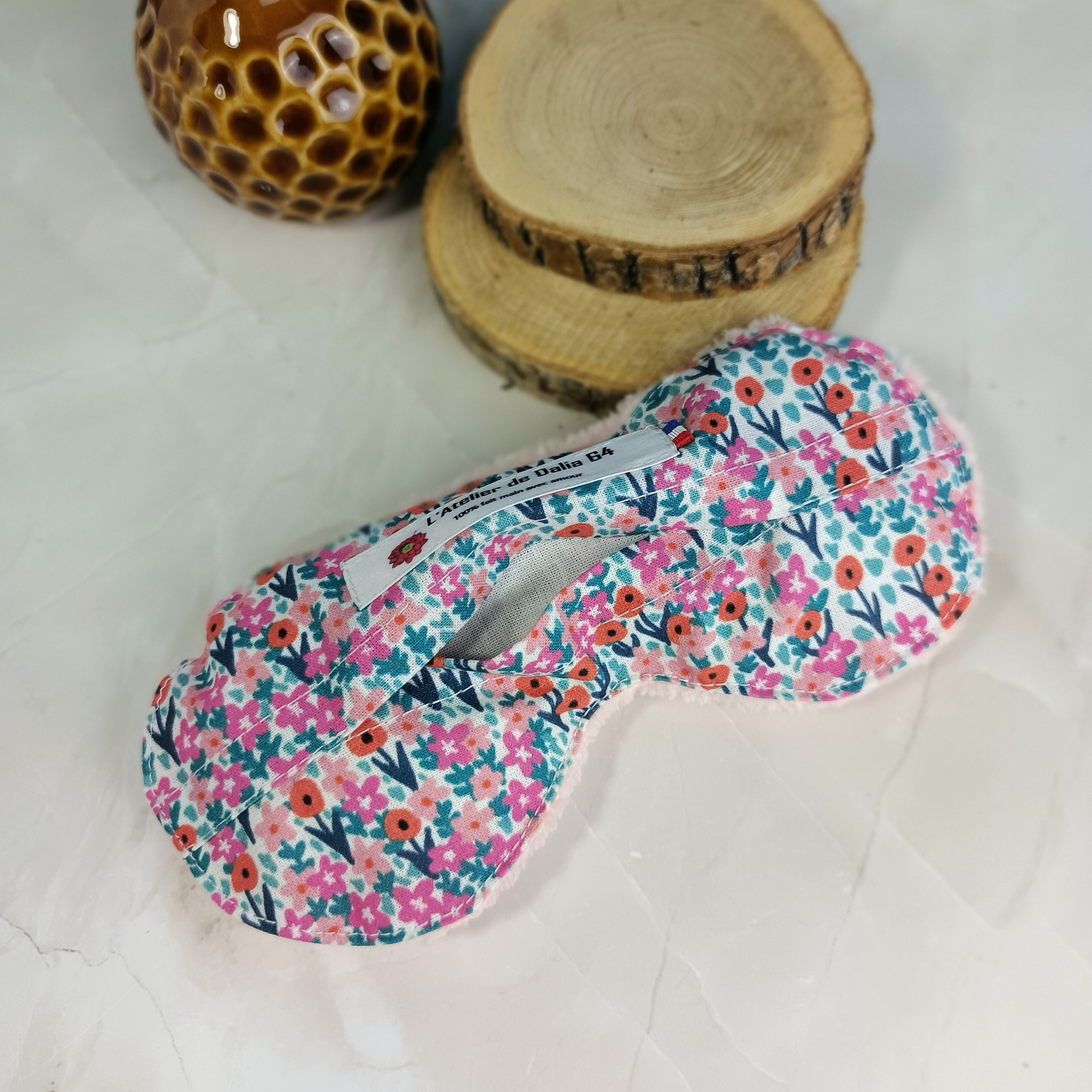 Masques relaxant pour les yeux fleuri multico 