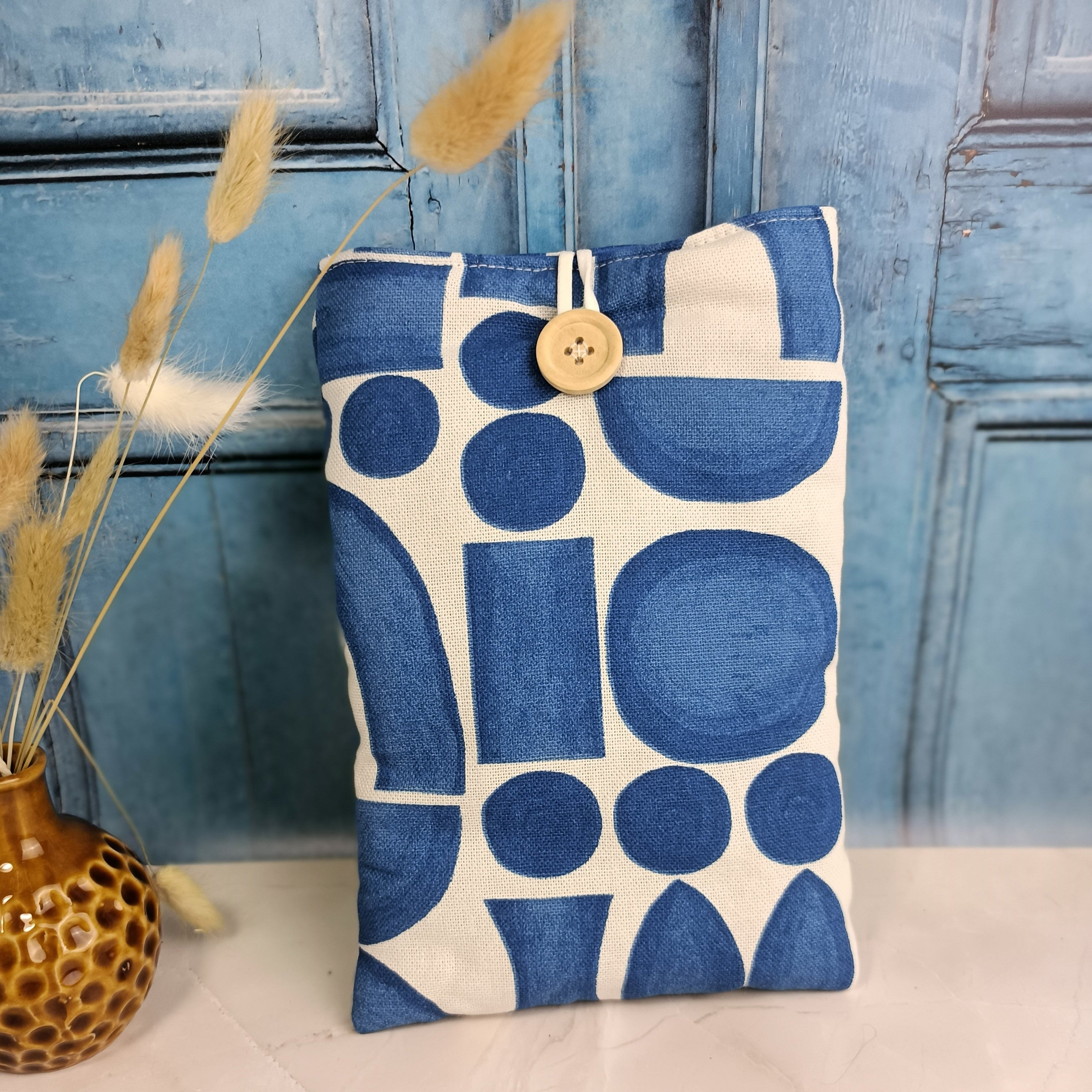 Pochette livre tissu Roxane