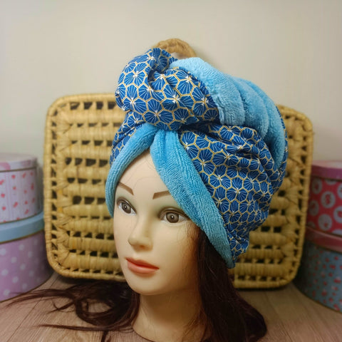 Serviette turban cheveux