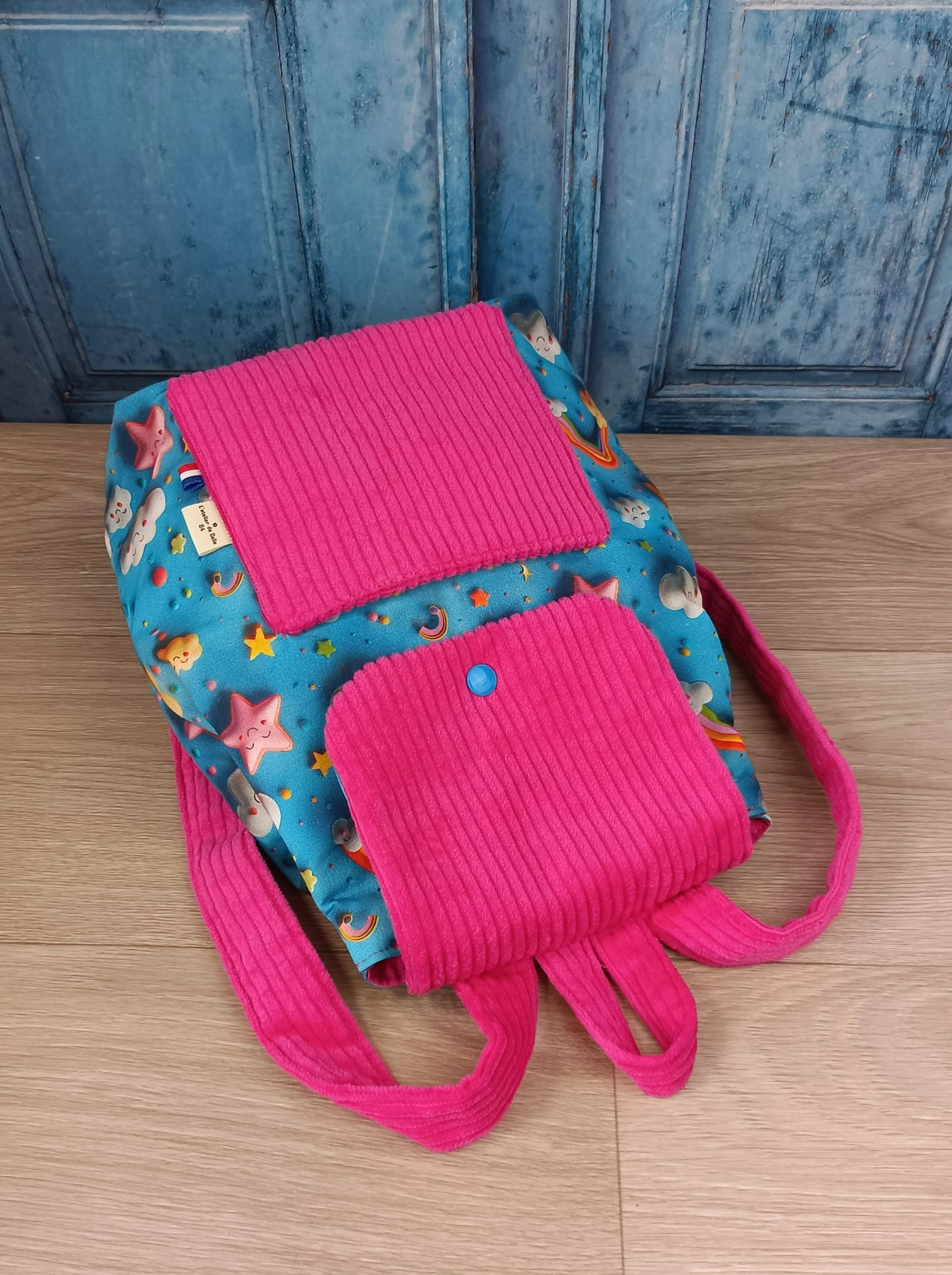 Sac à dos et serviette cantine SKY