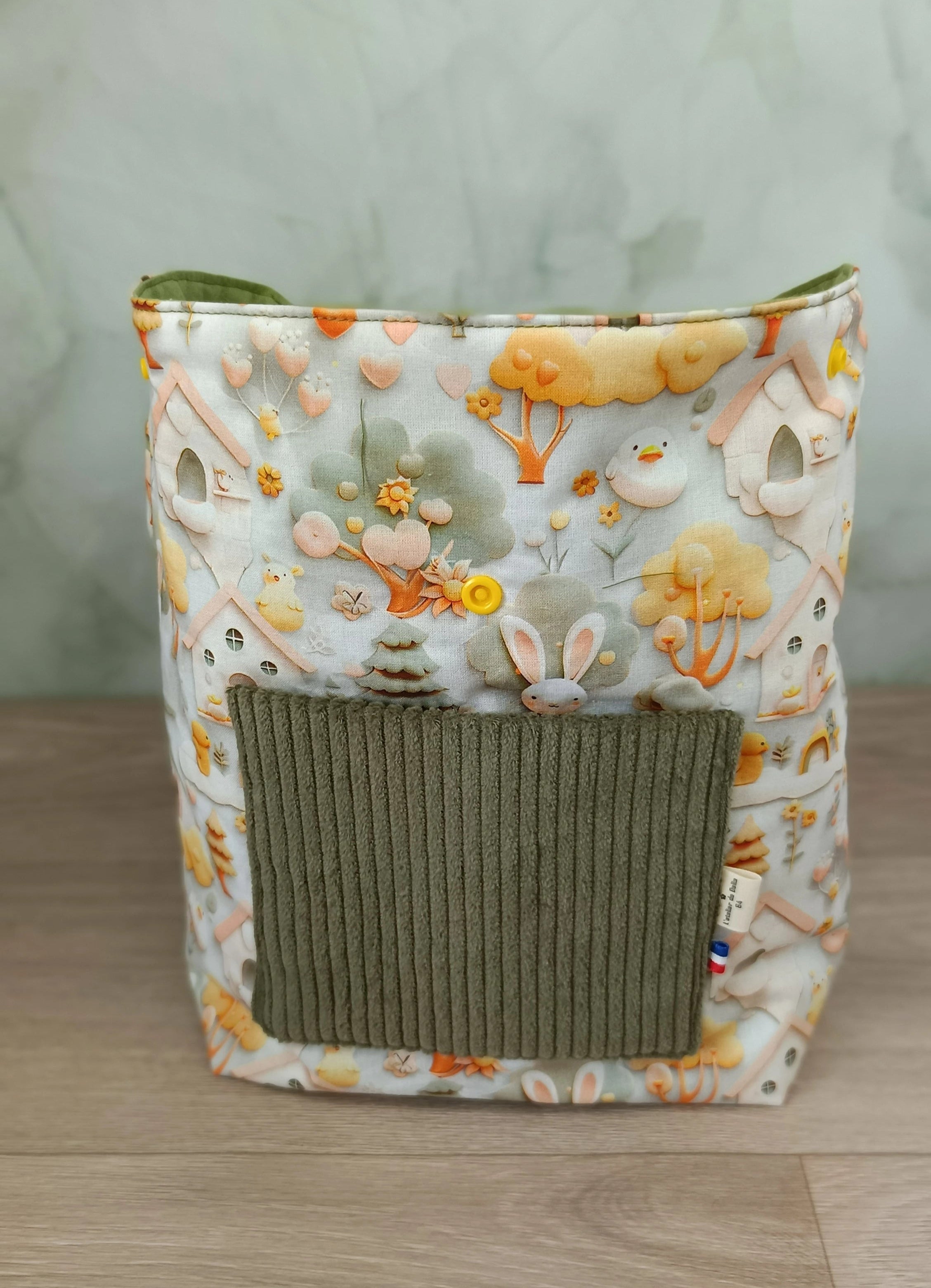 Sac à dos et serviette de cantine Arci garden