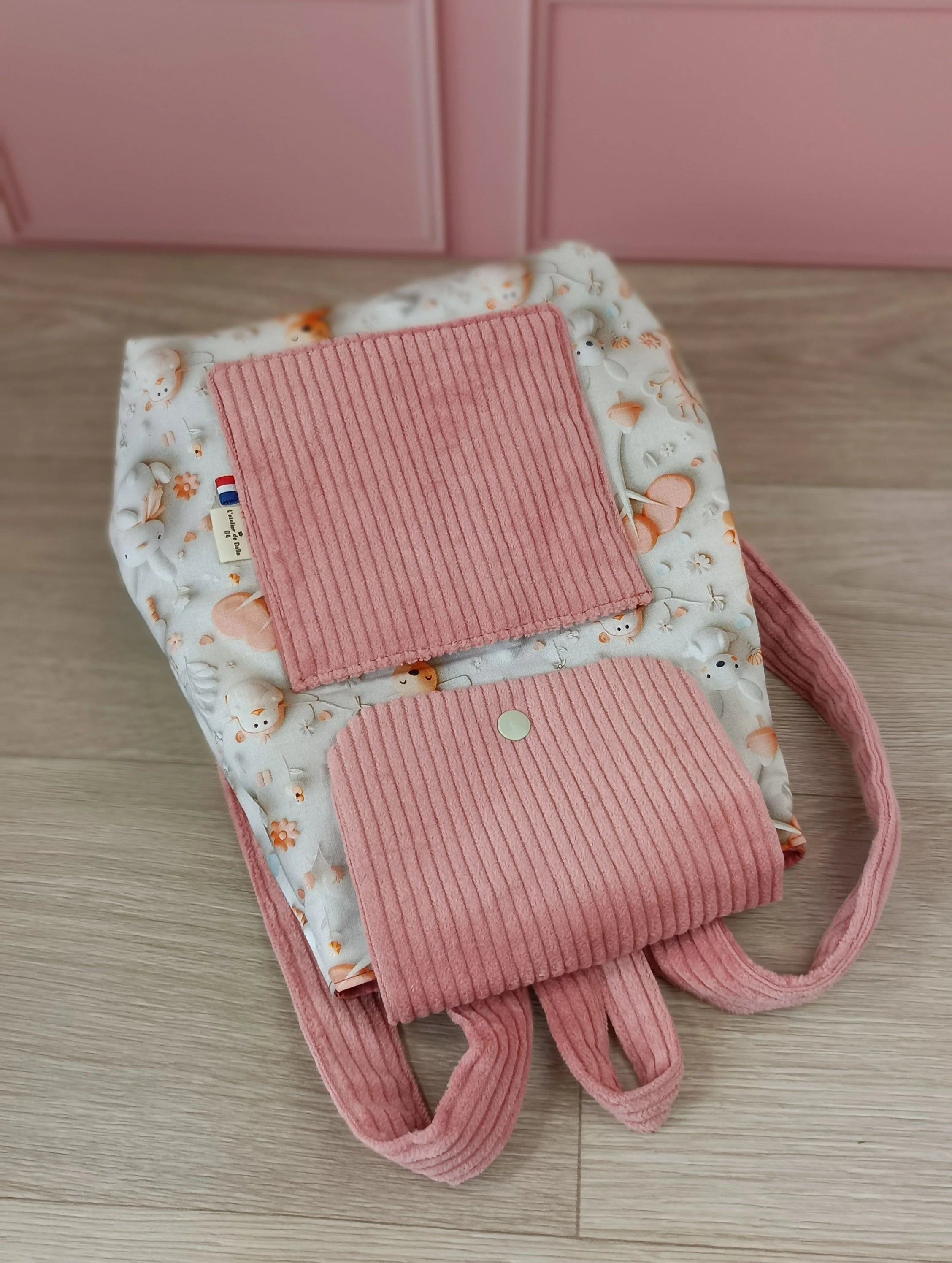 Sac à dos et serviette de cantine Bello