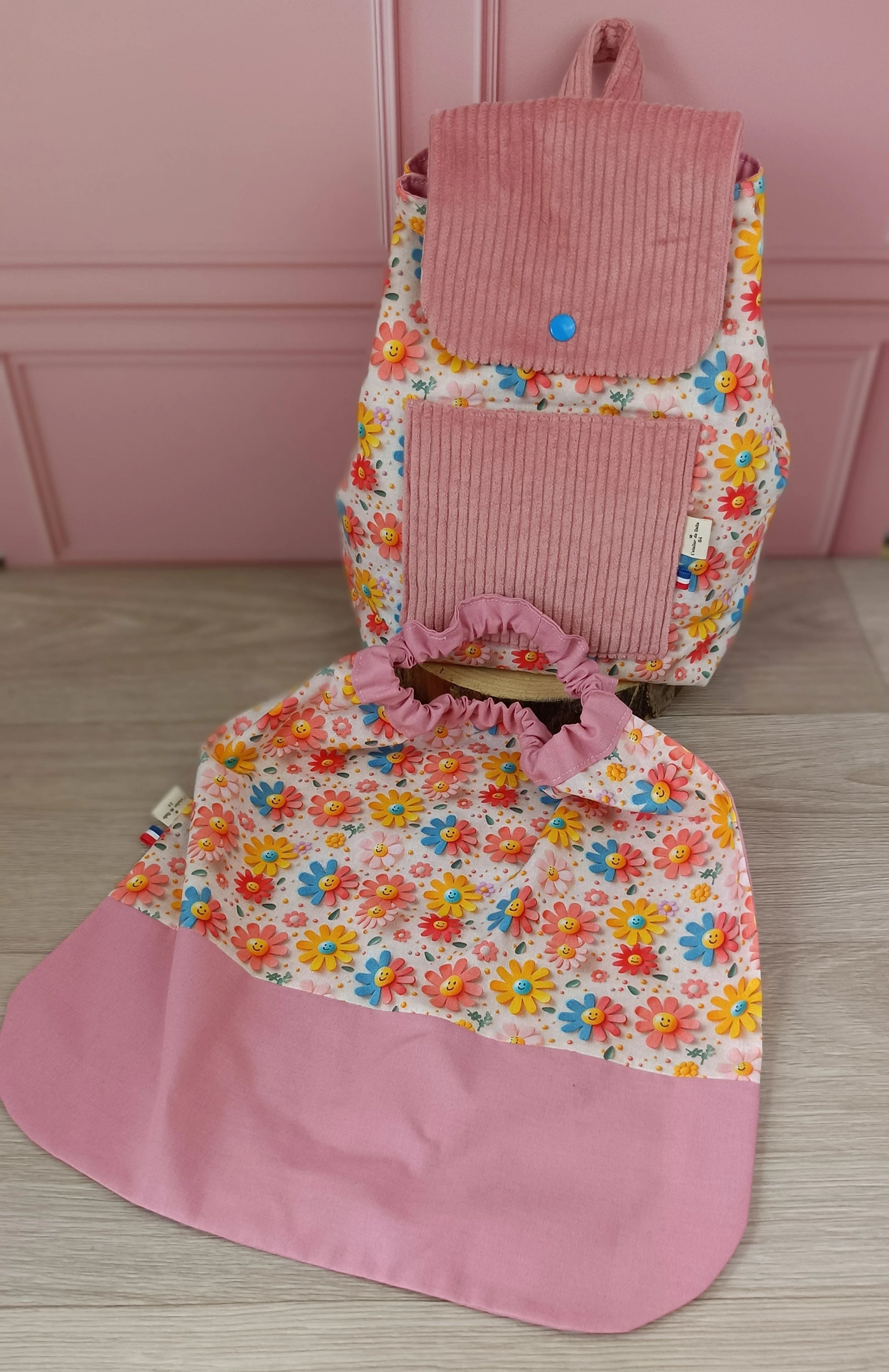 Sac à dos et serviette de cantine Bright