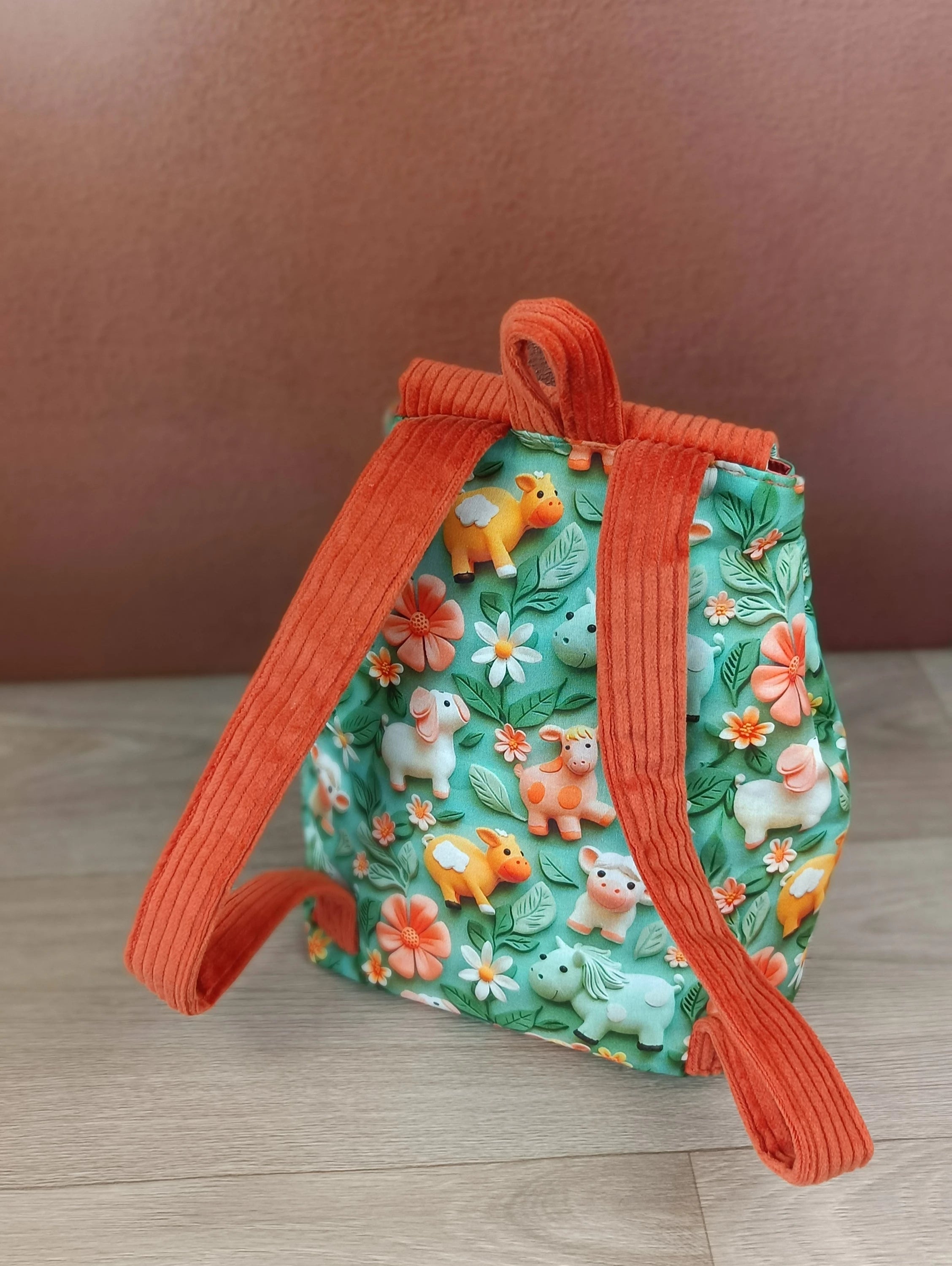 Sac à dos et serviette de cantine Farm