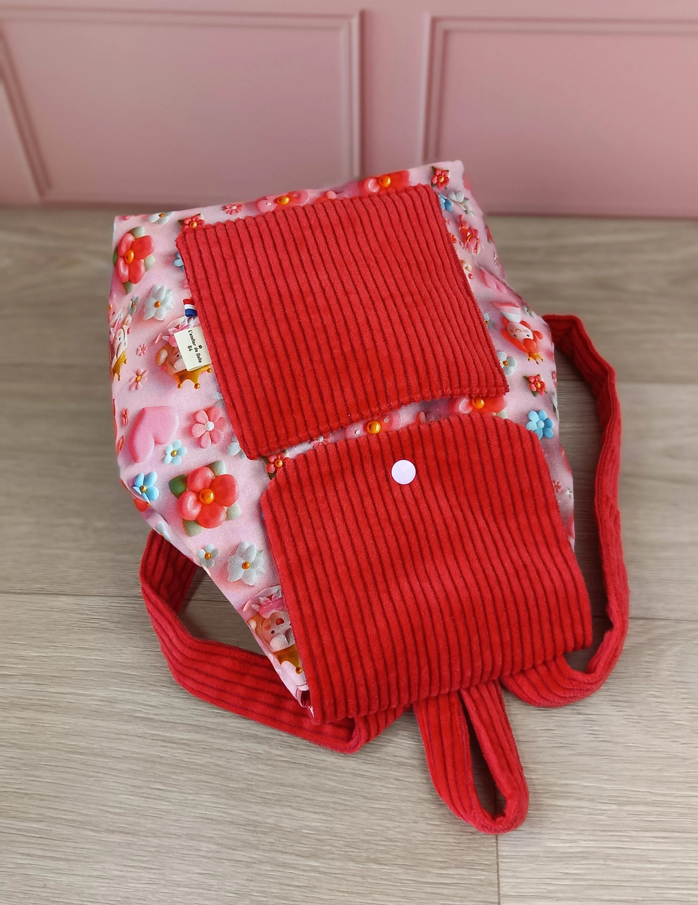 Sac à dos et serviette de cantine Queena