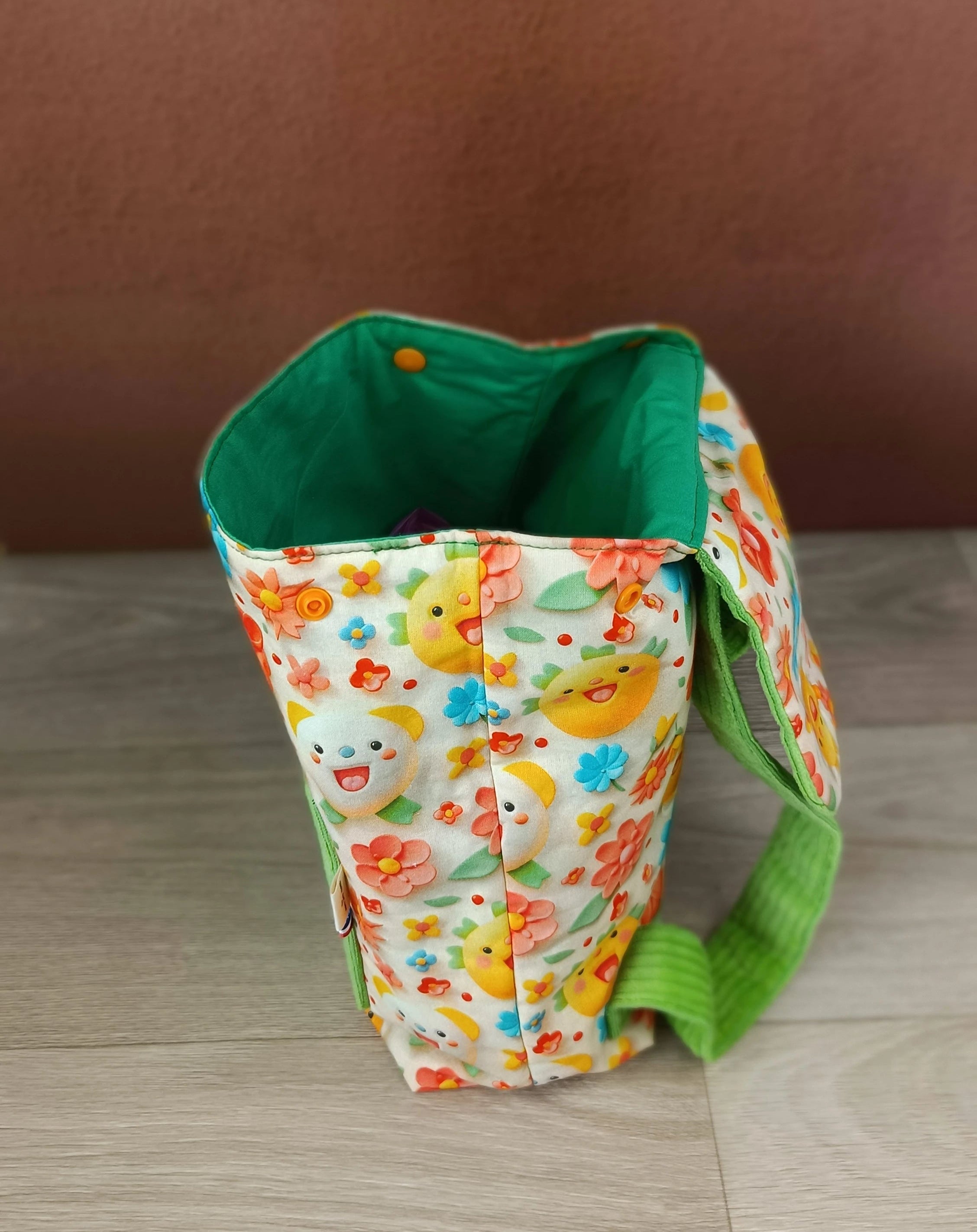 Sac à dos et serviette de cantine caritas