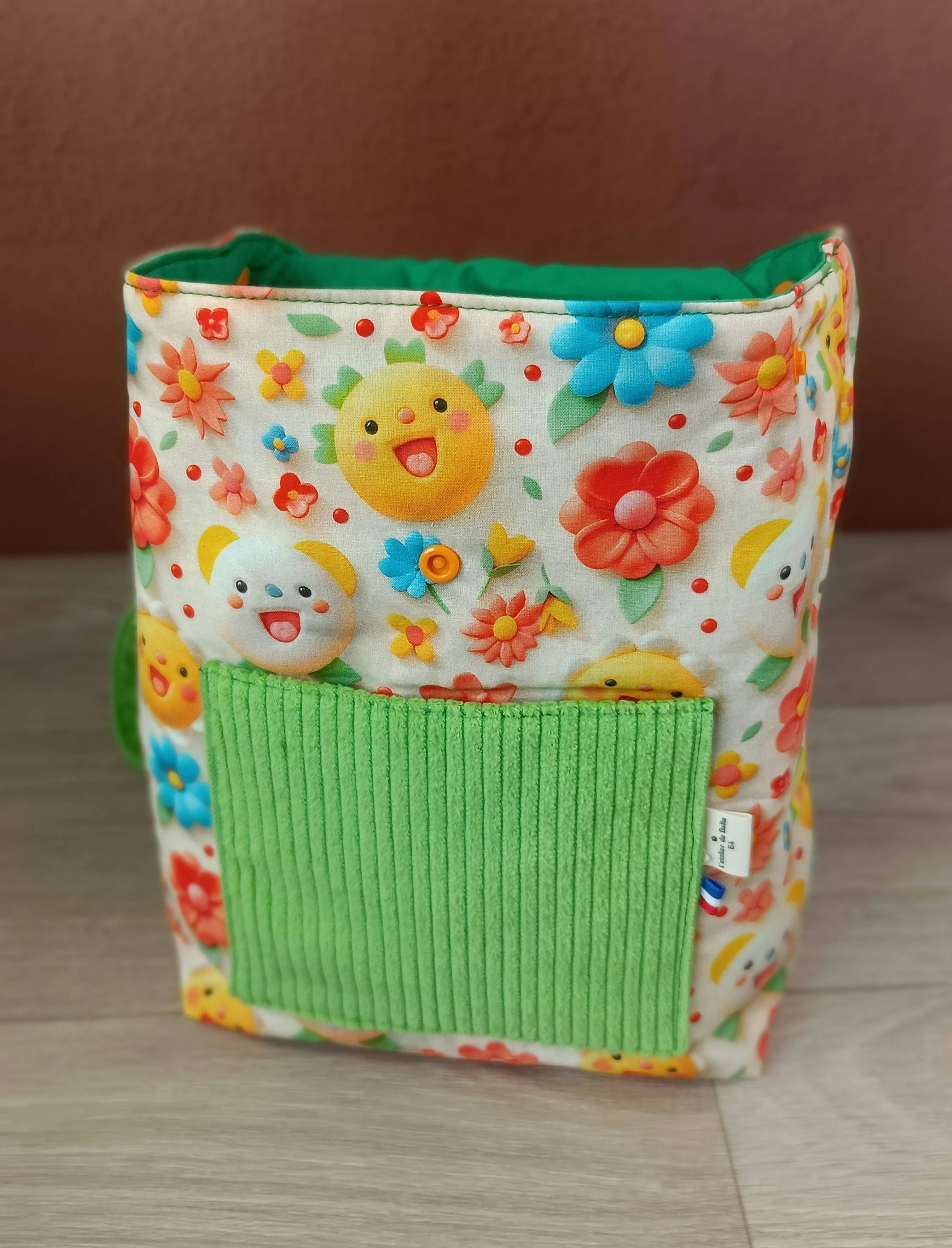 Sac à dos et serviette de cantine caritas