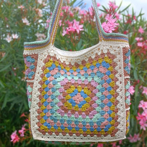 Sac cabas crochet - Lunique 2