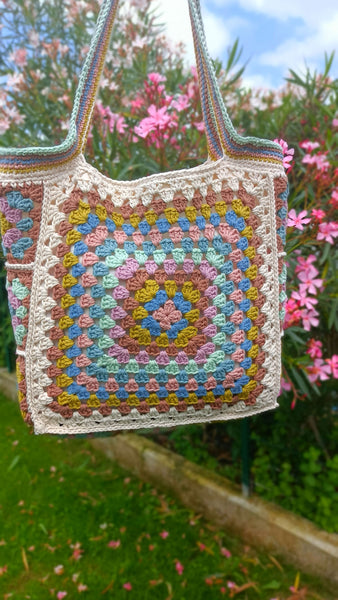 Sac cabas crochet - Lunique 2