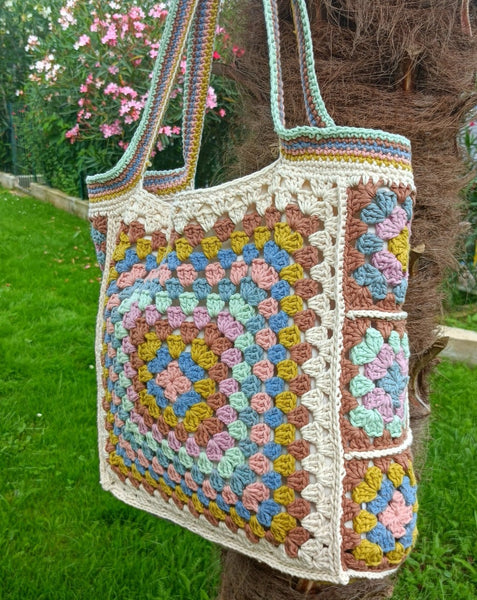 Sac cabas crochet - Lunique 2