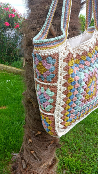 Sac cabas crochet - Lunique 2