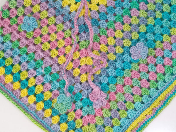 Poncho enfant - Mexique - Arc en ciel