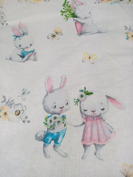 Baby blanket - "The green jungle"