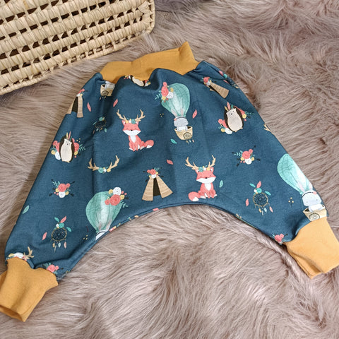 Sarouel pantalon bébé  - Renard Montgolfière