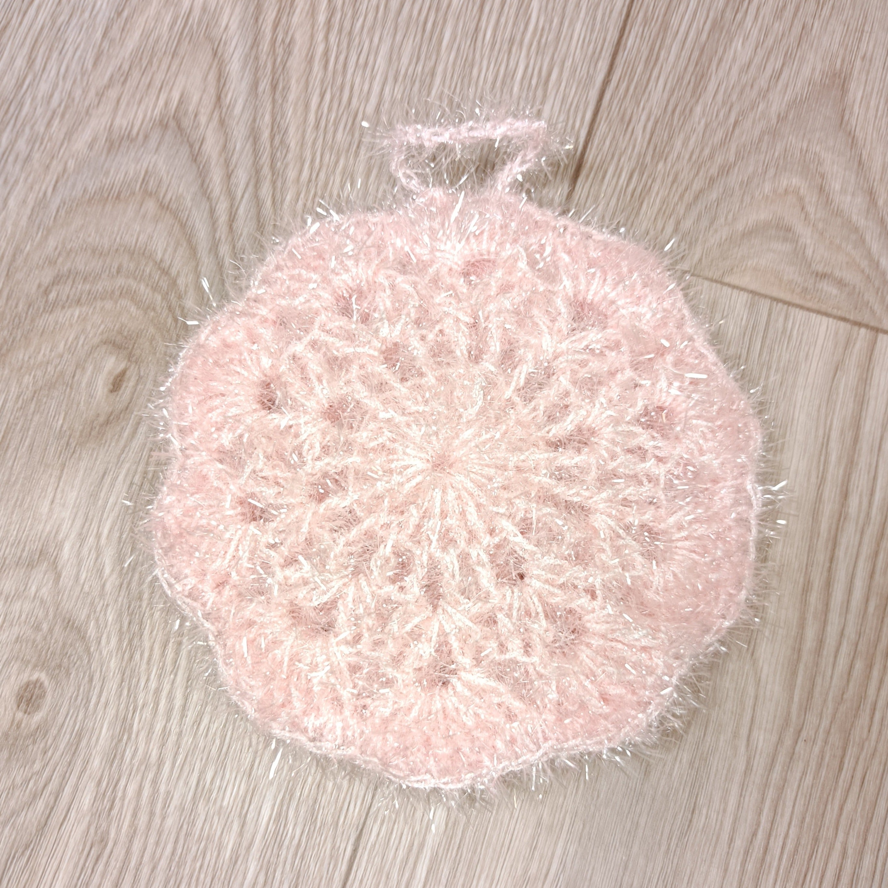 Eponge lavable tawashi - crocheté à la main avec fil spécial lavage 60°