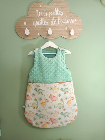 Gigoteuse bébé - hiver - Dinosaure