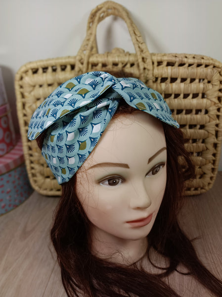 Bandeau cheveux adulte articulé - divers tissus