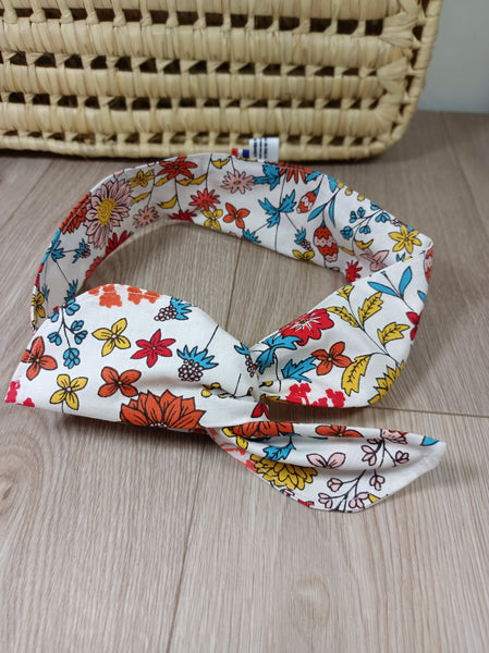Bandeau cheveux adulte articulé - divers tissus