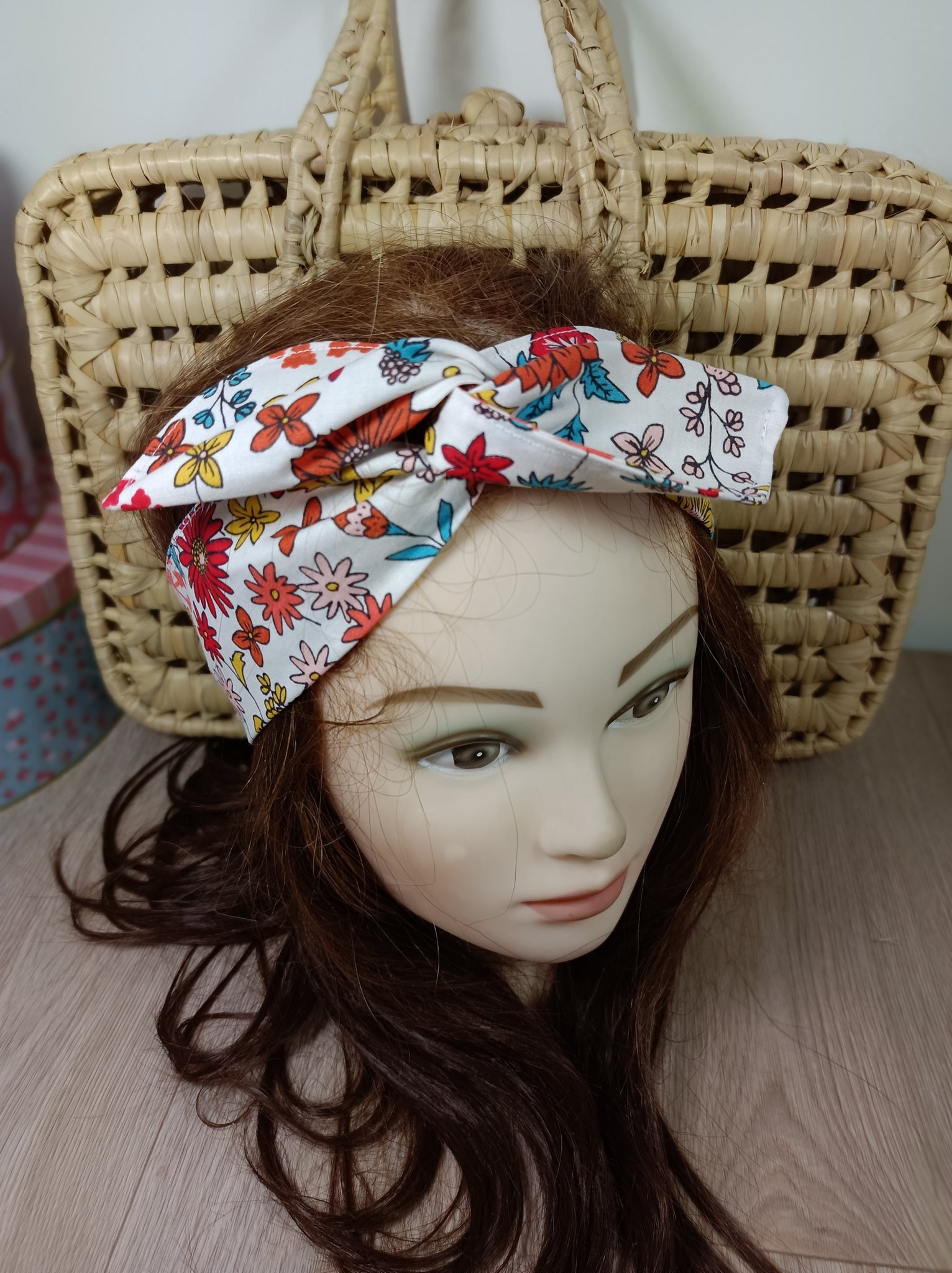 Bandeau cheveux adulte articulé - divers tissus