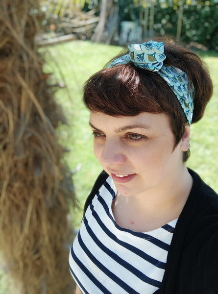Bandeau cheveux adulte articulé - divers tissus