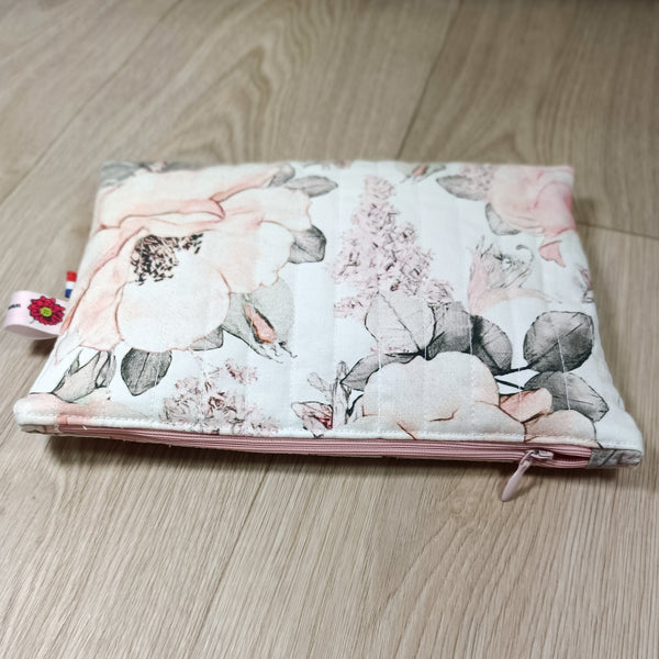 Pochette zippé matelassée - Eglantine
