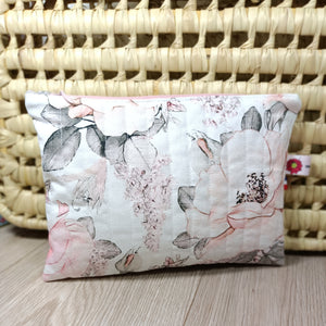 Pochette zippé matelassée - Eglantine