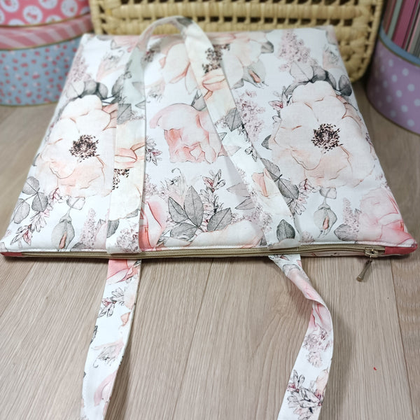 Sac cabas et pochette assortis - Eglantine