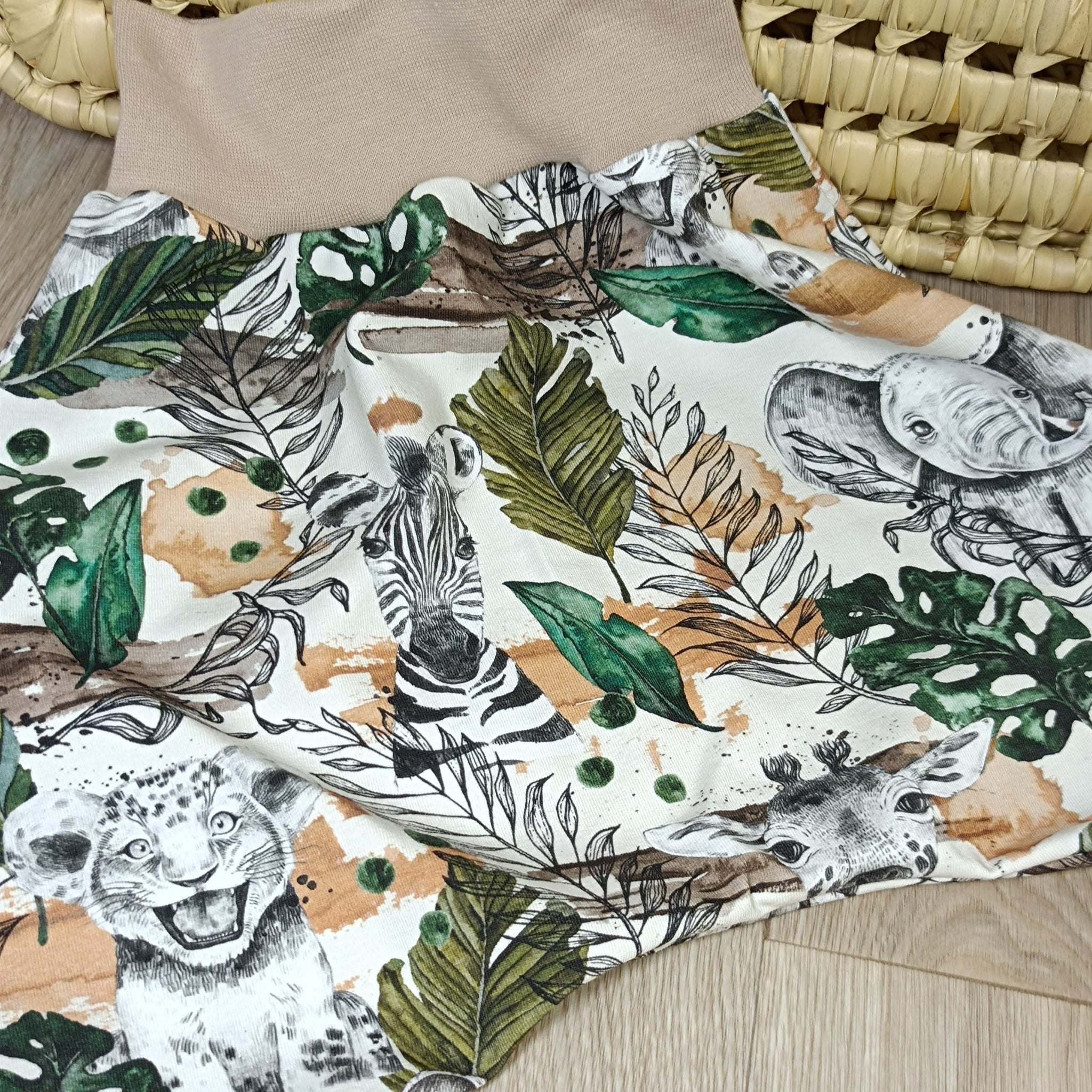 Sarouel pantalon bébé  - Savane