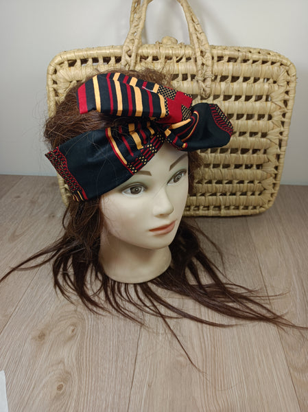 Bandeau cheveux adulte articulé - divers tissus