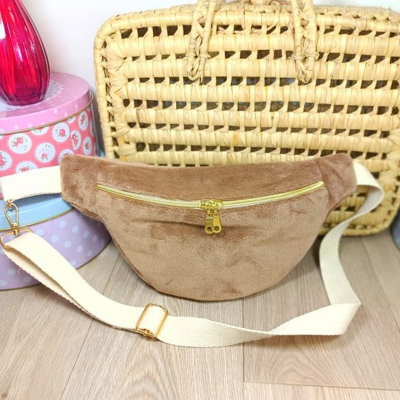 Sac banane - Collection Banana - couleur Taupe