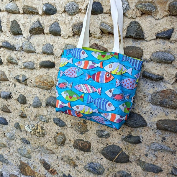 Tote bag cabas- Poissons