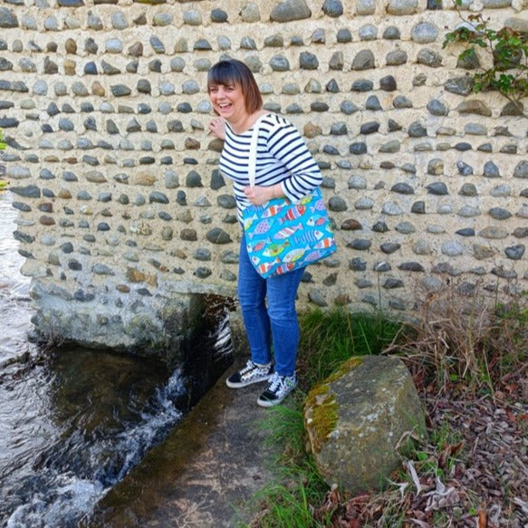 Tote bag cabas- Poissons