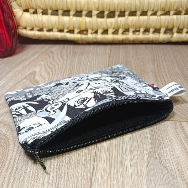 Porte-monnaie ou mini pochette zippée - Manga