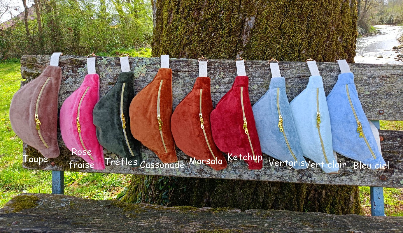 Sac banane - Collection Banana - couleur Marsala